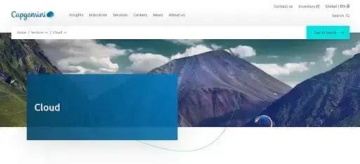 Capgemini featured in discussions around multi-cloud strategies and cloud security consulting.