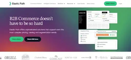 Elastic Path showcases composable B2B solutions with advanced tools.