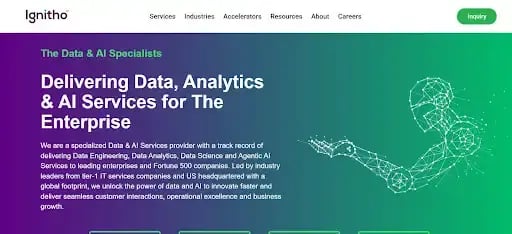 Ignitho helps retailers scale AI-powered services with cross-platform engineering.