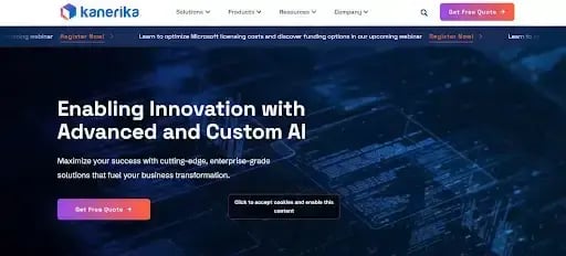 Kanerika desarrolla sistemas de inteligencia artificial que optimizan las operaciones de las empresas de venta minorista en línea.