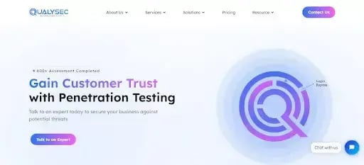 QualySec, known for penetration testing and niche cloud security consulting services.