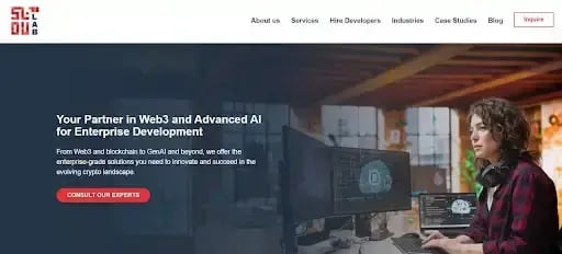 SoluLab focuses on generative AI and blockchain to power next-gen commerce platforms.