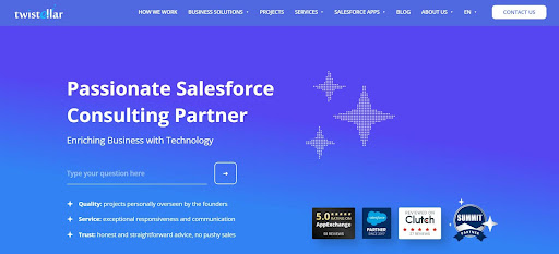 Salesforce consulting partner focused on quality delivery and responsive service.