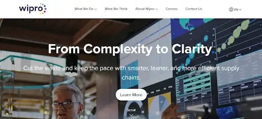Wipro AWS consulting services delivering cloud transformation and digital operations.