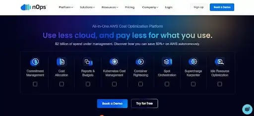 nOps enables AWS cost optimization through automation for CPG and retail firms.