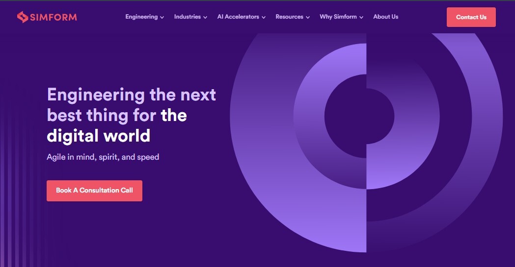 Simform (Cloud-Native Architecture for Fast Scaling)