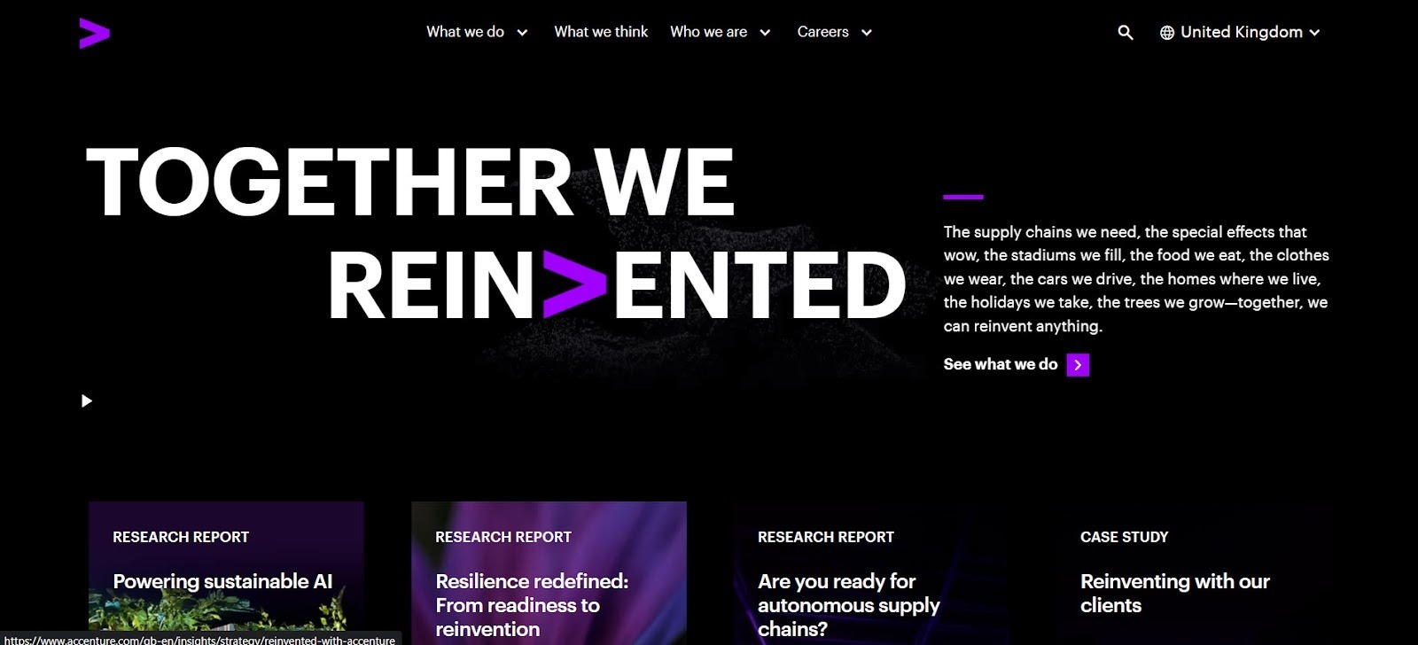 Accenture AWS consulting and global cloud transformation services company