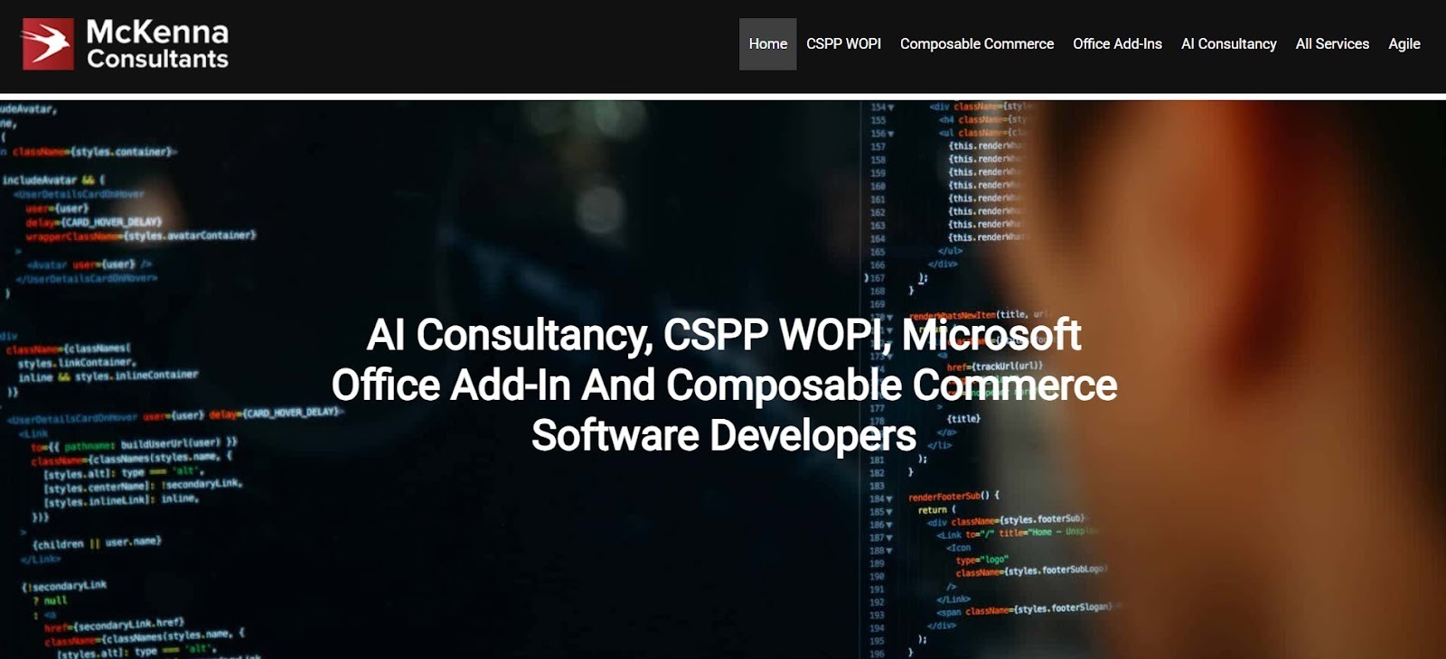 McKenna Consultants software development company with tech consulting expertise