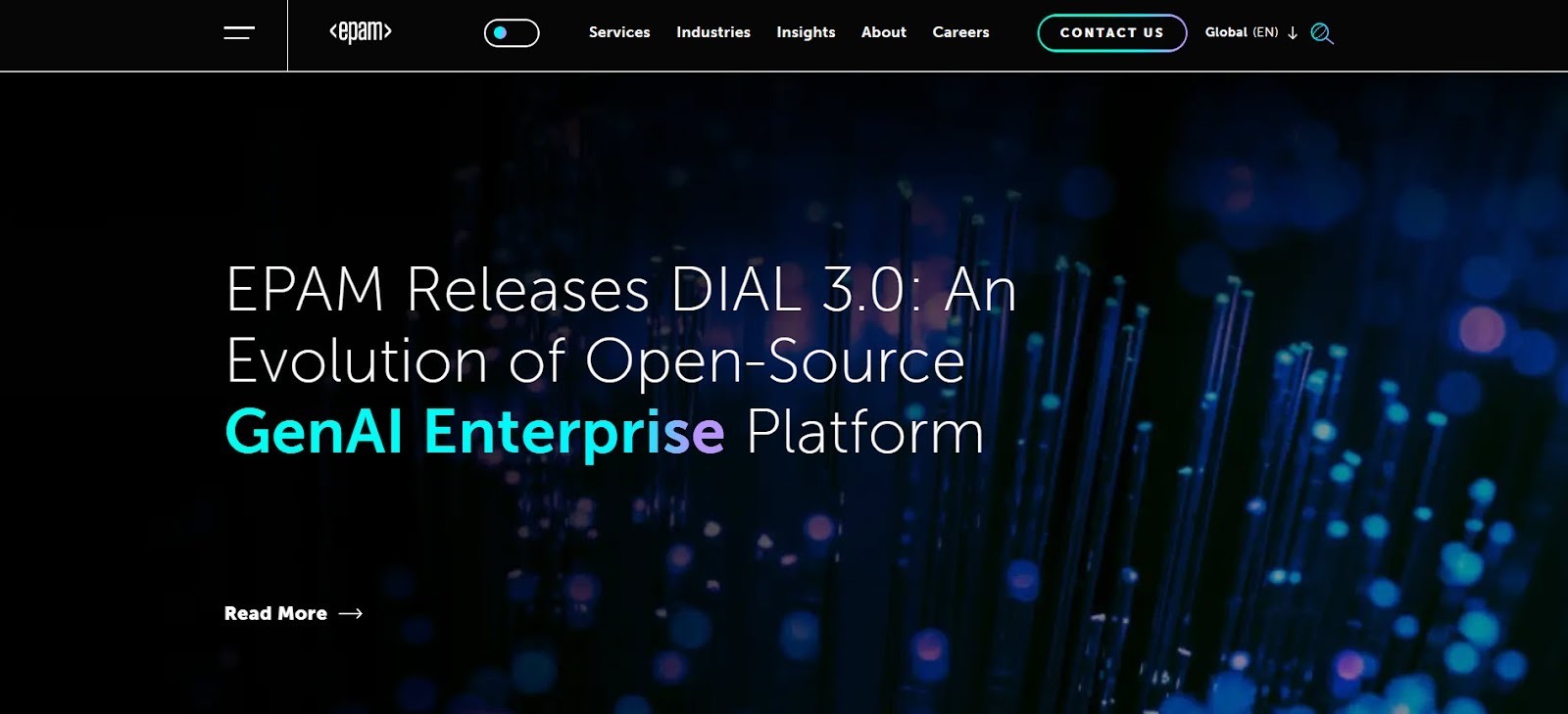 EPAM global tech company providing digital engineering and platform services